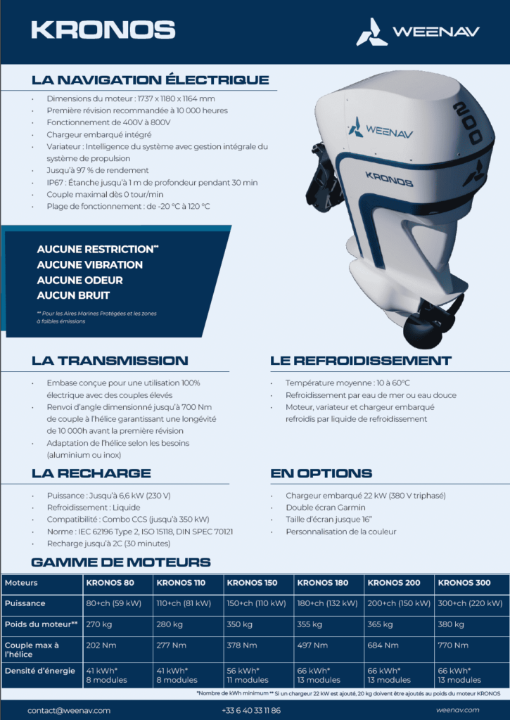 Brochure technique KRONOS