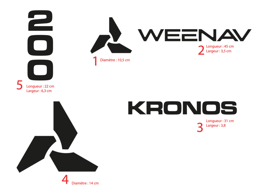 Autocollants Weenav
